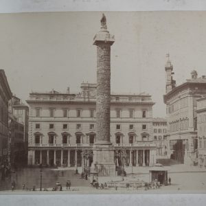PHOTO Albumine	Italie	Rome Colonne de Marc-Aurèle (Antonina)	30x40cm	1880