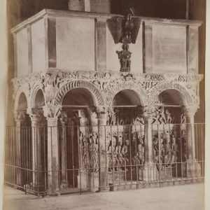 PHOTO Albumine	Italie	MILAN BASILIQUE SAINT AMBROGIO	20X25cm	1880