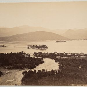 PHOTO Albumine	Italie	Îles Borromées Lac Majeur	20X24cm