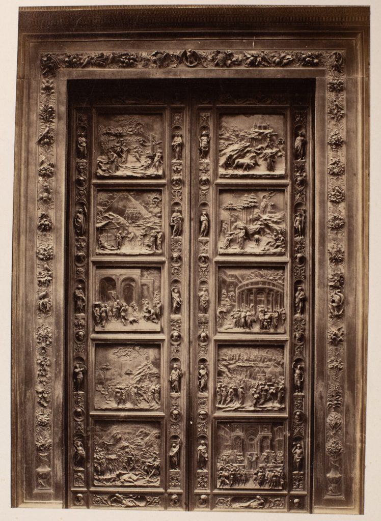 TIRAGE PHOTO ALBUMINE, 1880 ITALIE FLORENCE 16X22cm