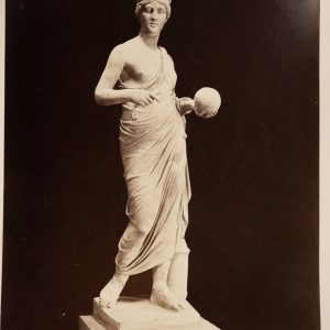 PHOTO Albumine	Italie	STATUE 	19,5X25cm	1880