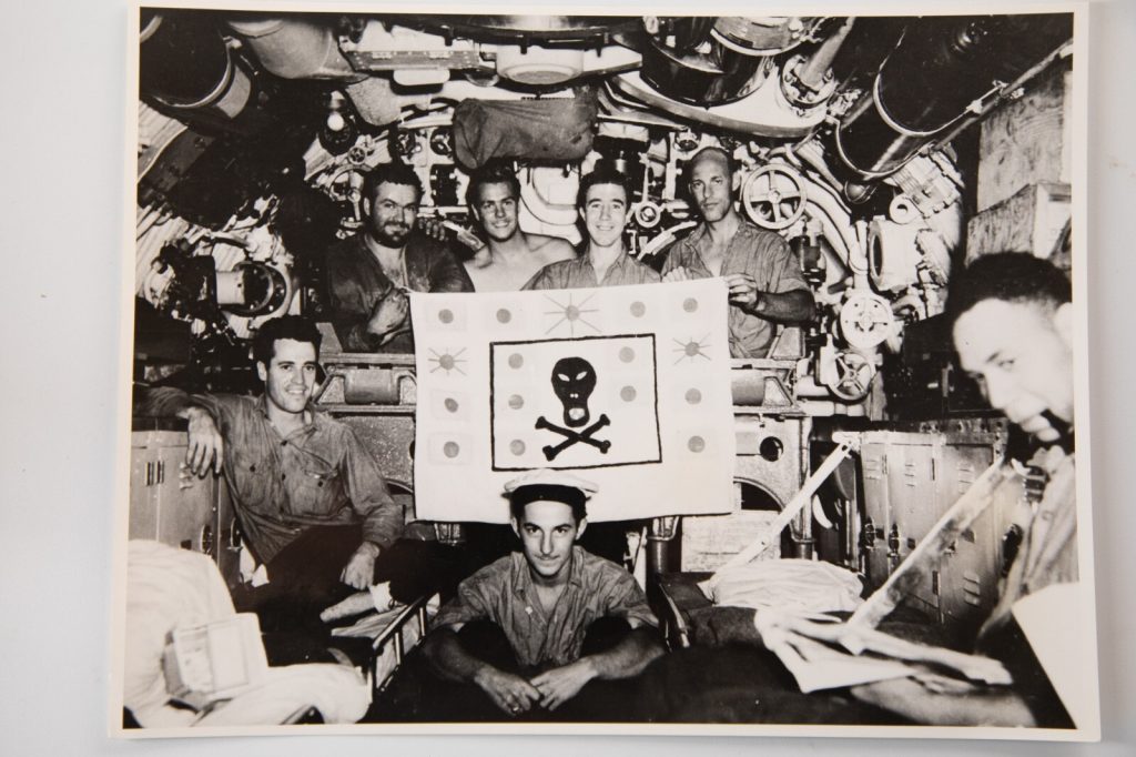 PHOTO ARGENTIQUE USIS 1960 SOUS MARIN MILITAIRE AMERICAIN 18X24cm