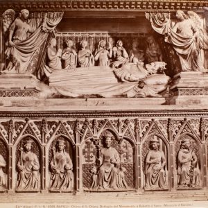 TIRAGE PHOTO ALBUMINE 1880 ITALIE 19X24cm Naples