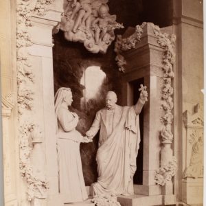 TIRAGE PHOTO	ALBUMINE, 1880	ITALIE 22X27cm GENES R.NOAK