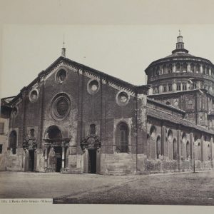Giorgio Sommer 1880 albumine collé sur carton ITALIE Milan 17x23cm