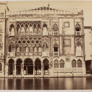 TIRAGE PHOTO	ALBUMINE, 1880 ITALIE VENISE ACHILLE QUINET 19X25cm
