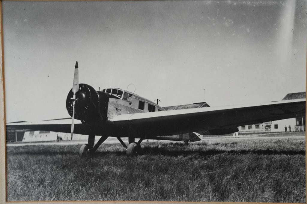 PHOTO , Argentique	Allemagne	Avion école Junkers W34 22X33