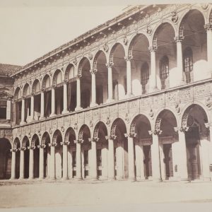 TIRAGE PHOTO-1880 ITALIE MILAN INTERIEUR HOPITAL-Papier albuminé 19X25cm