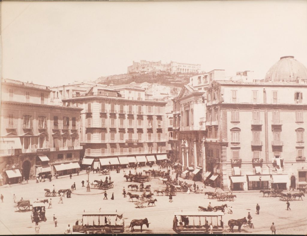 TIRAGE PHOTO-1880 Brogi Giacomo ITALIE NAPOLI ANIME-Papier Albumine 18x25cm