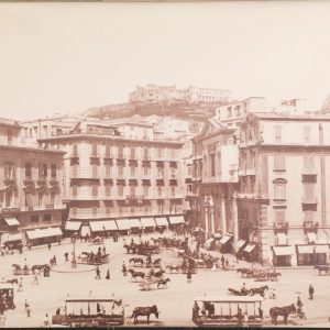 TIRAGE PHOTO-1880 Brogi Giacomo ITALIE NAPOLI ANIME-Papier Albumine 18x25cm