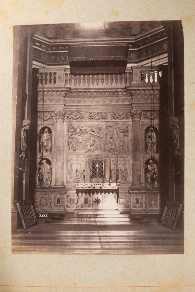 Lorette Sainte Maison TIRAGE PHOTO	ALBUMINE, 1880, SUR CARTON	ITALIE 20X25cm