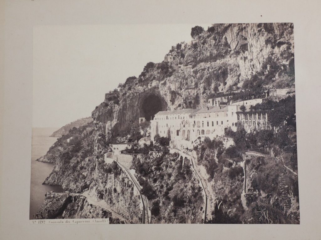 TIRAGE PHOTO-Giorgio Sommer 1880 albumine collé sur carton ITALIE 17X23CM