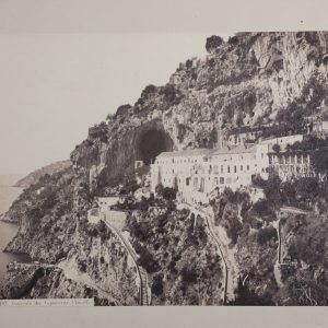 TIRAGE PHOTO-Giorgio Sommer 1880 albumine collé sur carton ITALIE 17X23CM