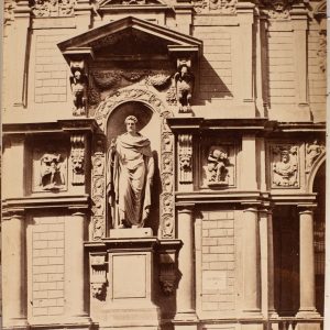 TIRAGE PHOTO ALBUMINE 1880 	ITALIE MILAN  SATUT DE ST AMBROISE  18X24cm