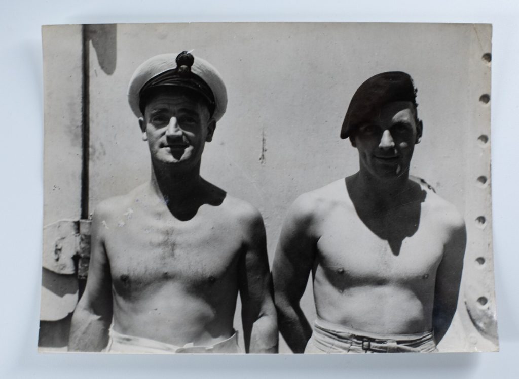 PHOTO de presse militaire 1945 armée britannique en Libye 15X2Ocm