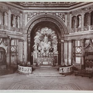 TIRAGE PHOTO	ALBUMINE 1880	église Santa Maria Maggiore 19X24cm