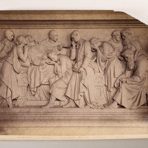 TIRAGE PHOTO	ALBUMINE, 1880	ITALIE 22X27cm GENES CAMPOSANTO