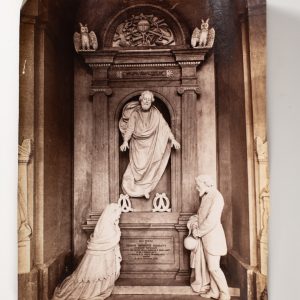 TIRAGE PHOTO	ALBUMINE, 1880	ITALIE 22X27cm GENES CAMPOSANTO