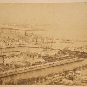 ALBUMINE Albumine	France	Port de Cherbourg	14X18cm	1870