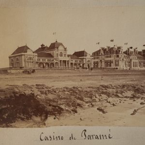PHOTO Albumine	France	Paysage de Bretagne casino de Paramé	11x16cm	1880