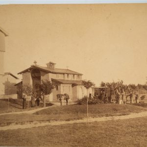 Photo Albumine	France	Chapelle du Sacré coeur Plobsheim Bas Rhin	20X27cm	1870