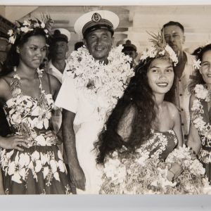 PHOTO 13X18	argentique PORTE HELICOPTERE LE JEANNNE D' ARC 1964  1ERE CAMPAGNE