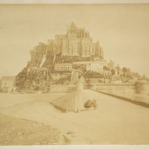 photo Albumine	France	Mont-Saint Michel Restauration	21X27cm	1880
