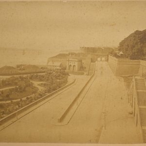 photo Albumine	France	Brest la rade 	21X28cm	1870