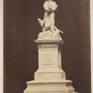 photo Albumine	France	Projet Monument Lamartine	21X28cm	1870 DELMAET DURANDELLE
