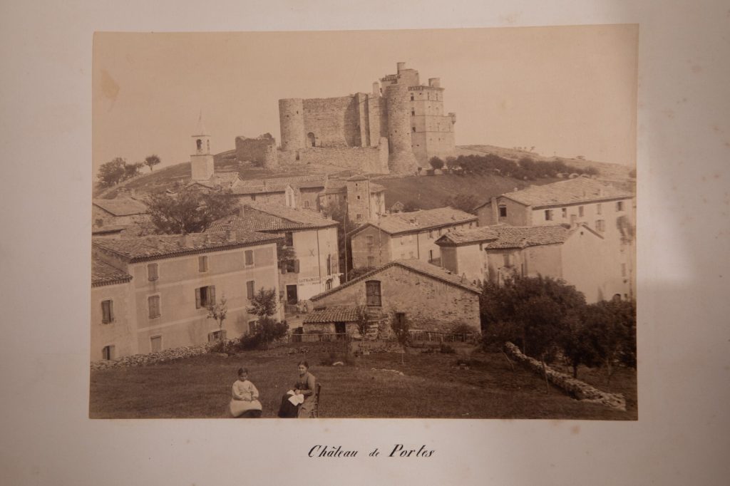 ALBUMINE 1880 attribué à VARICHON-LAMAZOUERE PORTES GARD FRANCE 16X22CM