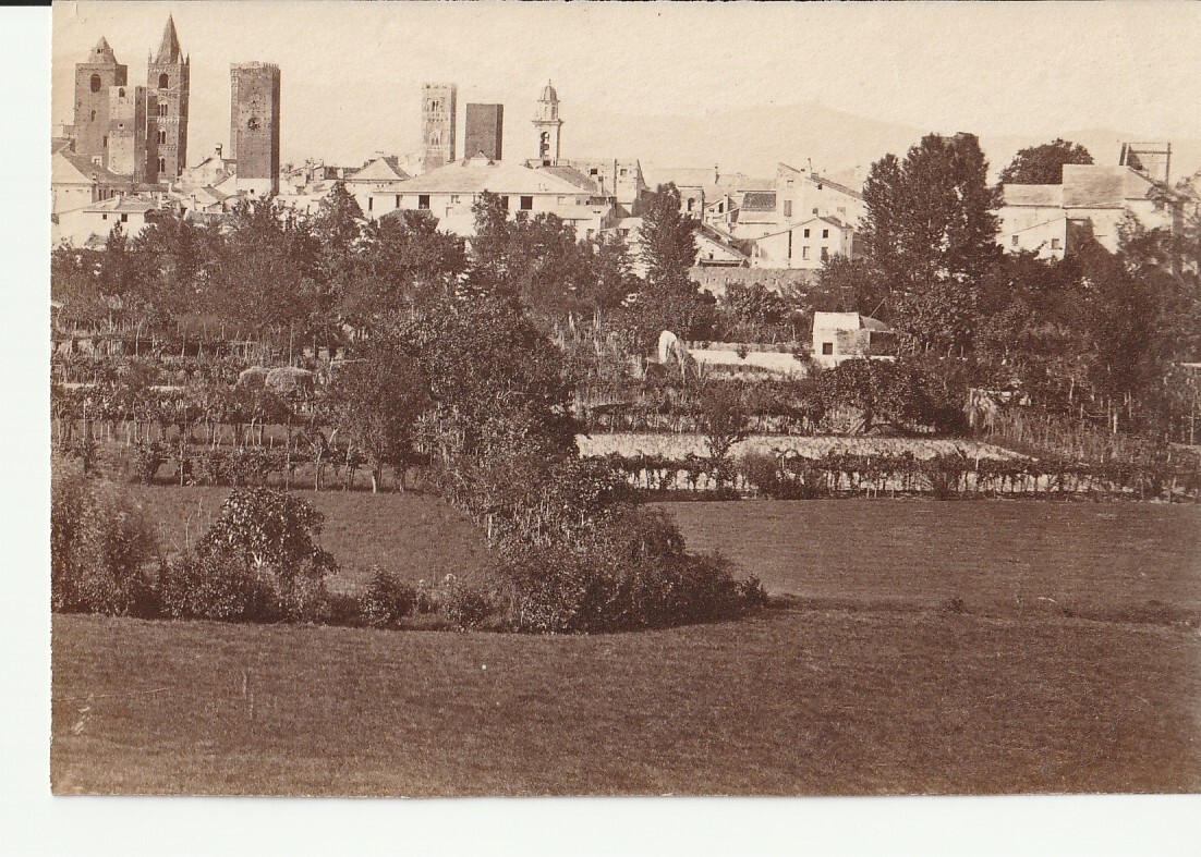 ALBUMINE 1880 PAYSAGE FRANCE 9X14cm
