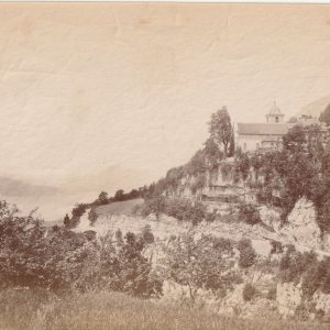 TIRAGE PHOTO	ALBUMINE FRANCE  Saint-Germain-sur-Talloires 1880 10X15CM