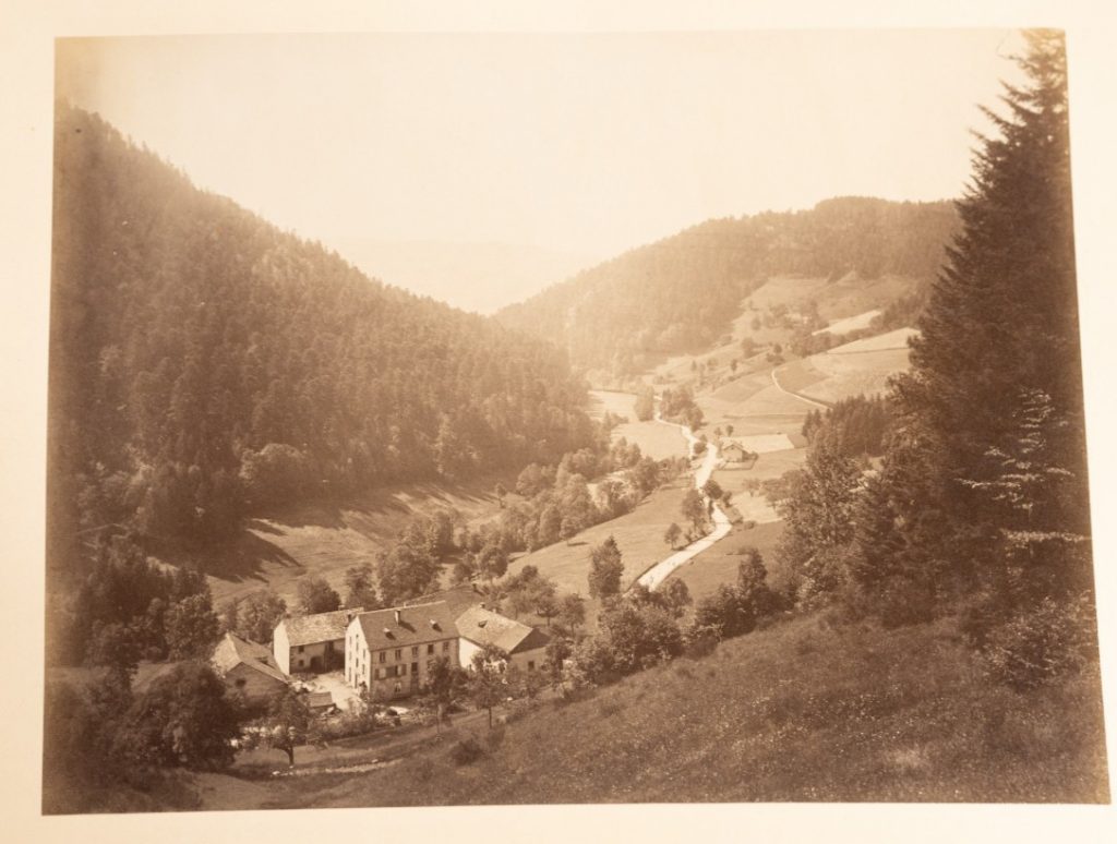 TIRAGE PHOTO	Albumine 1880 France Plombières	format 21X28cm