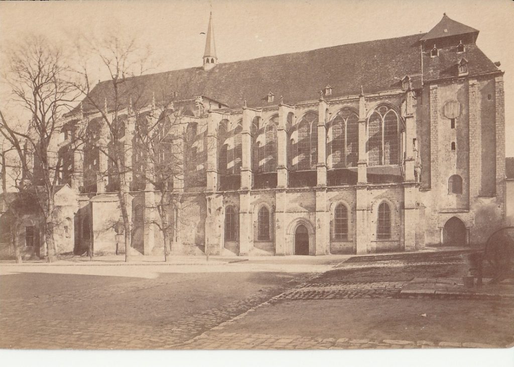 Église Saint-Pierre de Chartres ALBUMINE 1880 PAYSAGE FRANCE 9,5X15cm