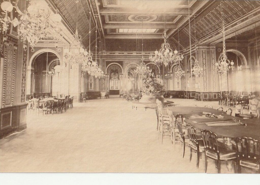 MONTE CARLO MONACO CASINO ALBUMINE 1880 PAYSAGE FRANCE 9,5X15cm