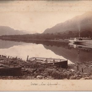 PHOTO	ALBUMINE CARTON RECTO VERSO 1880 ECOSSE PHOTO 13X19cm