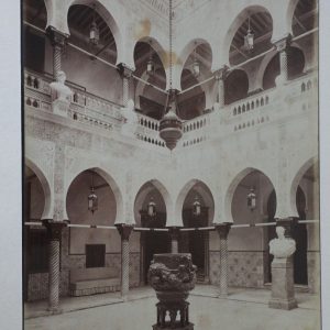 TIRAGE PHOTO albumine 1880 ALGERIE ALGER 21X27cm PALAIS DU GOUVERNEUR