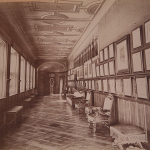 TIRAGE PHOTO	ALBUMINE NORDEIN 1880	CHATEAU DE CHANTILLY 20X27cm