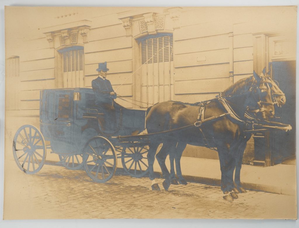 PHOTO citrate	France	Calèche coché diligence	27X37cm	1900