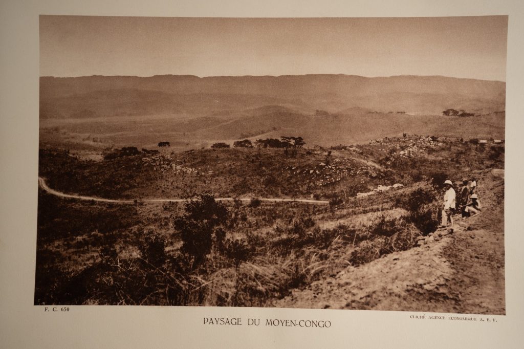photo Heliogravure 1930 Paysage Afrique Equatoriale Congo PHOTO 16X25cm