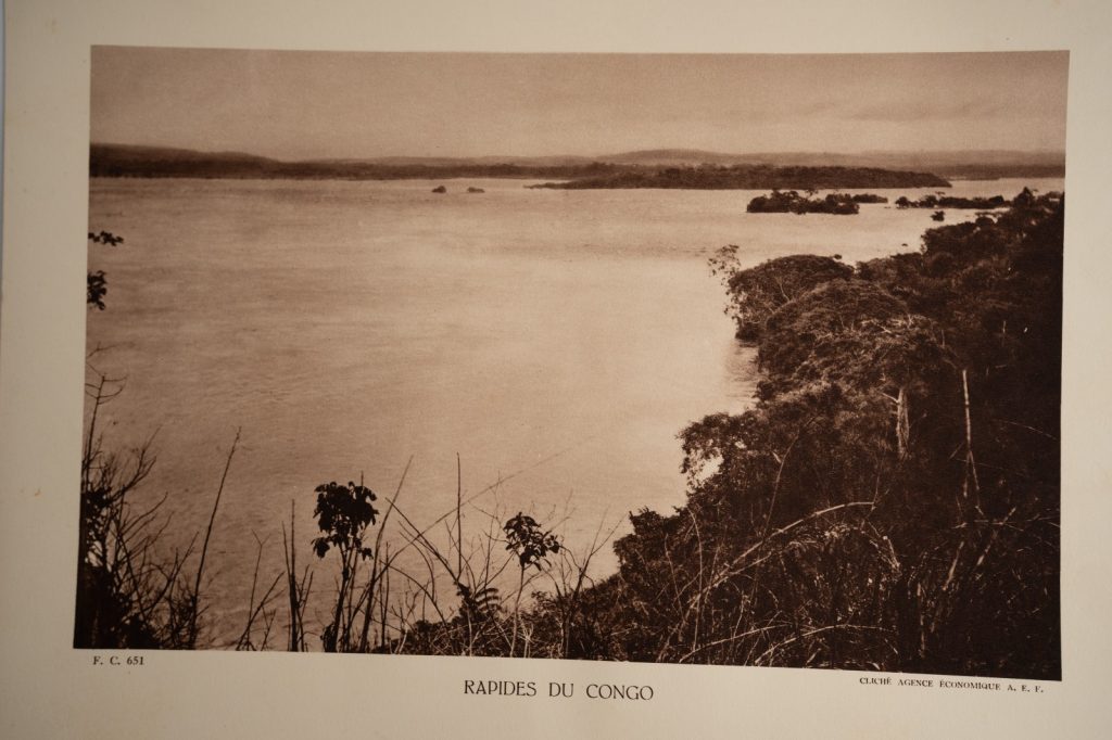 photo Heliogravure 1930 Paysage Afrique Equatoriale CONGO PHOTO 16X25cm