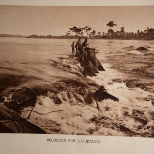photo Heliogravure 1930 Paysage Afrique Equatoriale CONGO PHOTO 16X25cm