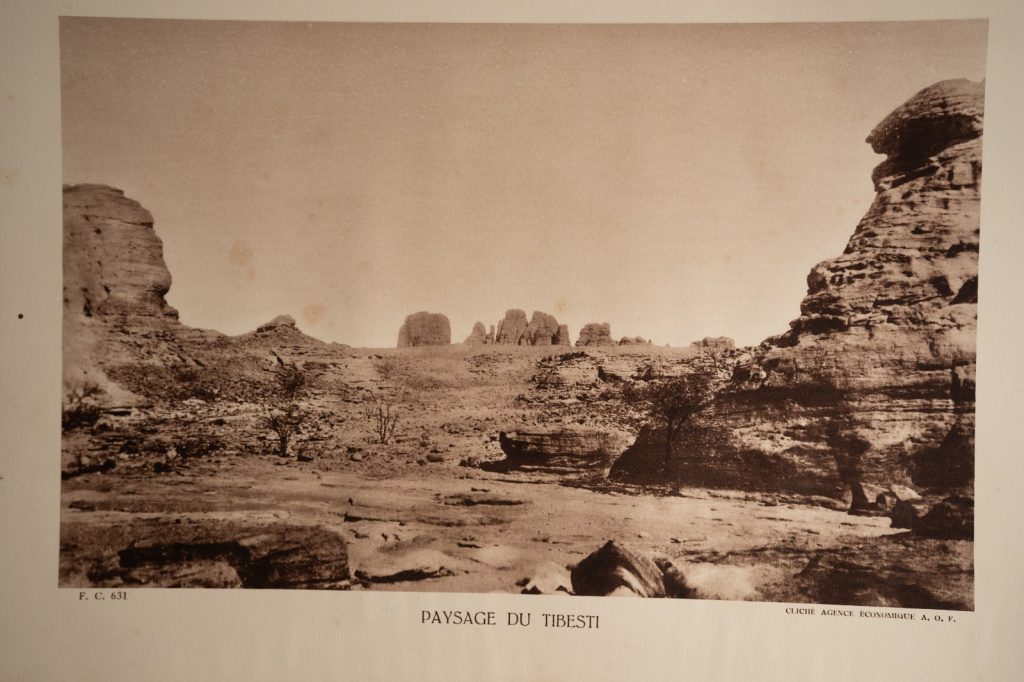 photo Heliogravure 1930 Paysage Afrique Equatoriale TCHAD PHOTO 16X25cm
