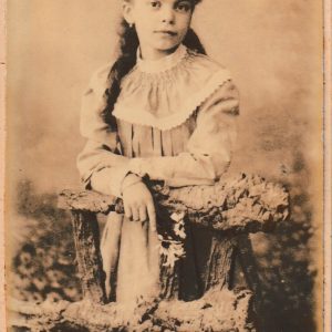 CDV circa 1880 France, enfant bourgeois