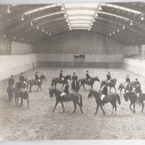 PHOTO Argentique	France	Equitation cheval ENTRAINEMENT	24x30cm	1970