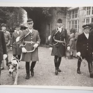 PHOTO Argentique	France	chasse à courre vénerie cheval	18X24cm	1960