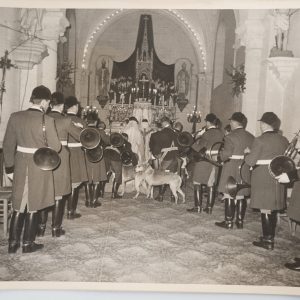 PHOTO Argentique	France	chasse à courre vénerie cheval	18X24cm	1960
