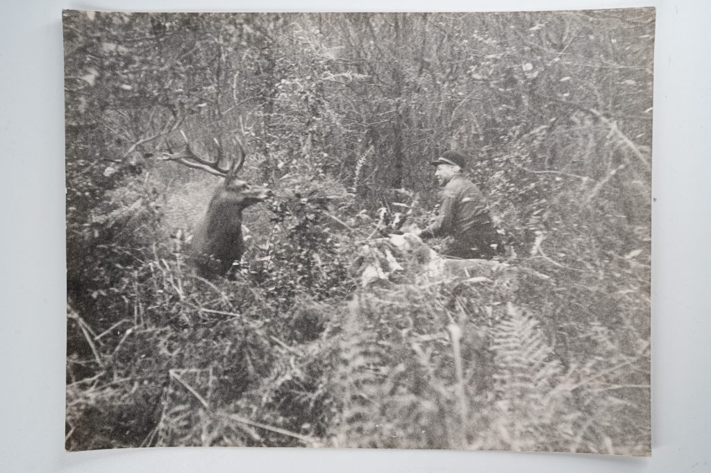 PHOTO Argentique France chasse à courre vénerie cheval 18X24cm 1960