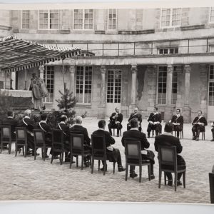 PHOTO Argentique	France	chasse à courre vénerie cheval	18X24cm	1960