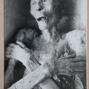 TIRAGE PHOTO	ARGENTIQUE 	MOMIE Éthiopie 1940 18X24cm